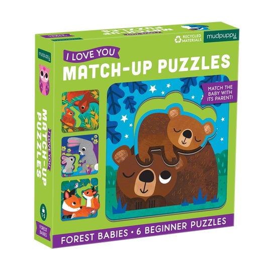 Forest Babies Match Up Puzzle
