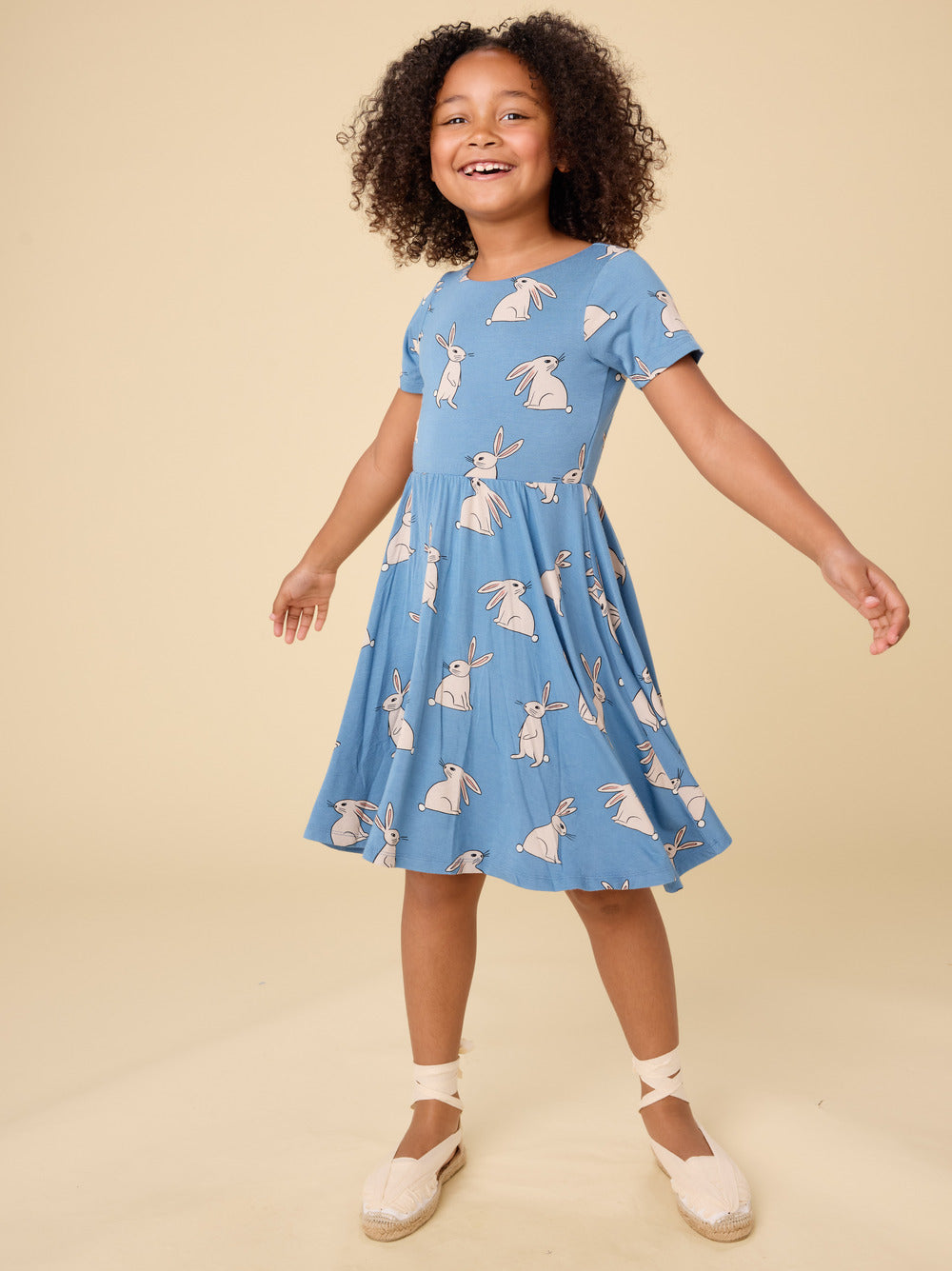 Girls Bamboo Bunny Best Dress