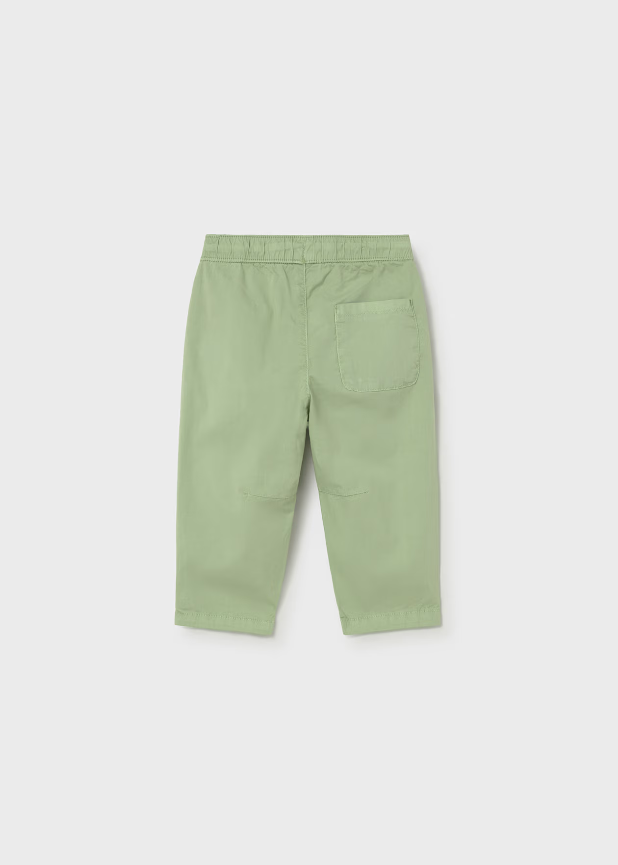 Boys Matcha Green Poplin Pants