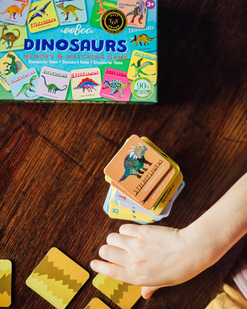 Dinosaurs Memory Match Game
