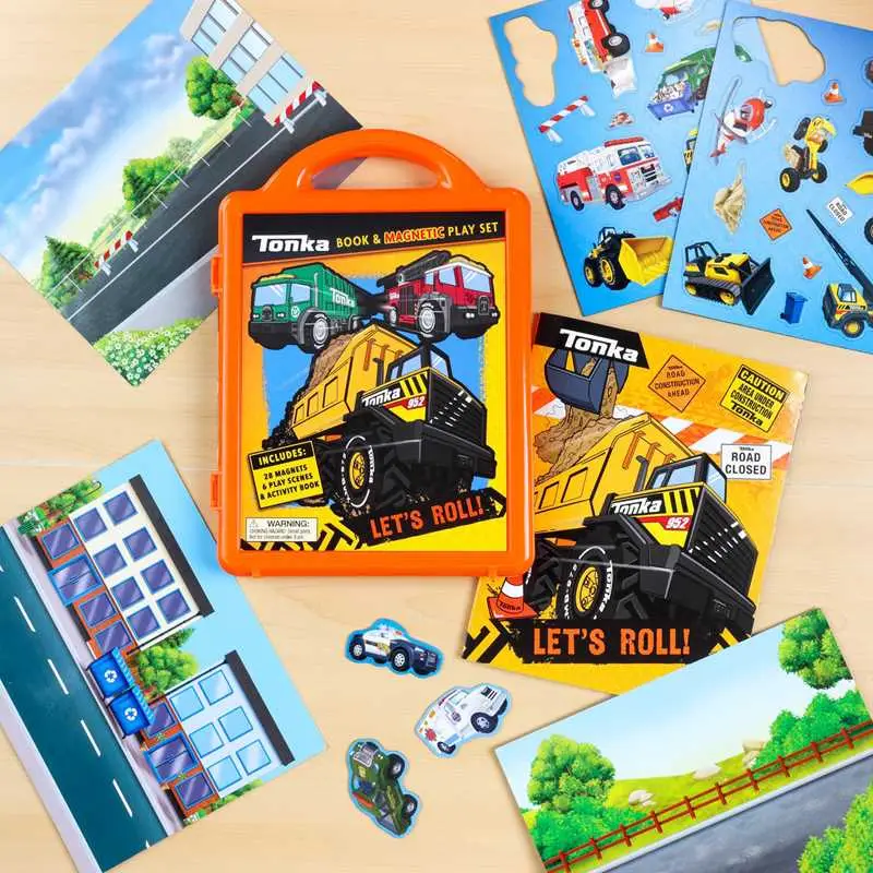 Tonka: Magnetic Play Set