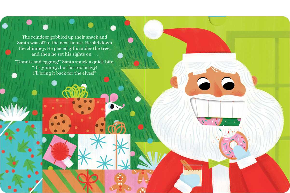 Santa Snack Board Book