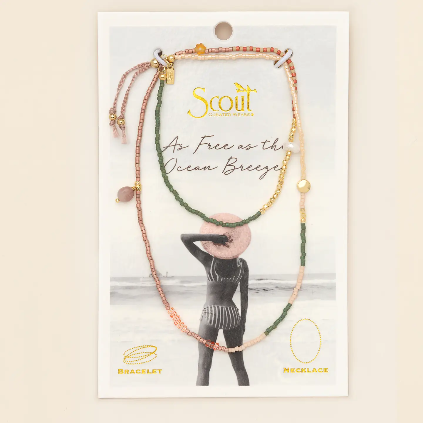 Tourmaline Necklace/Bracelet - Free As The Ocean Breeze