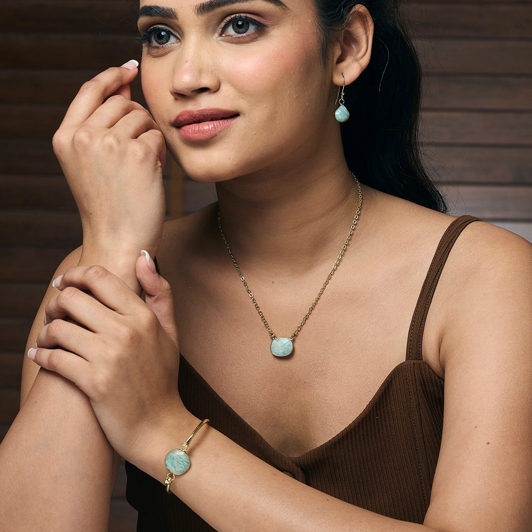 Natural Amazonite Necklace