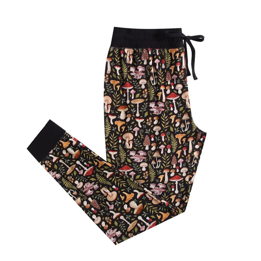 Mystic Mushrooms Women's Bamboo Pajama Bottoms