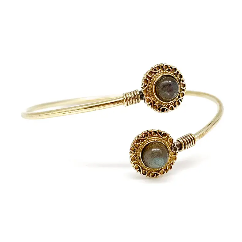 Tanvi Cuff Bracelet Gold Bangle