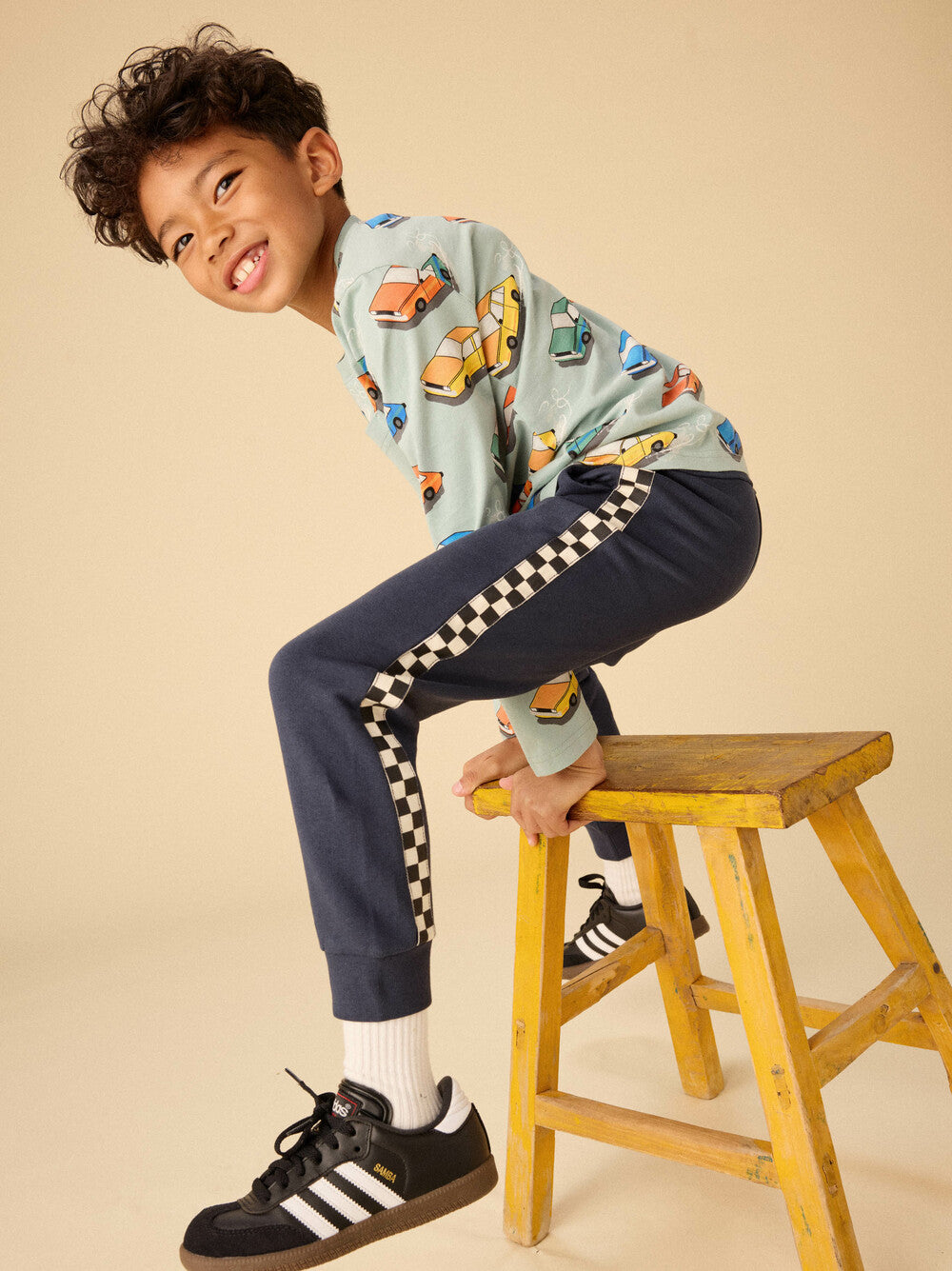 Kids Vintage Car Graphic Tee