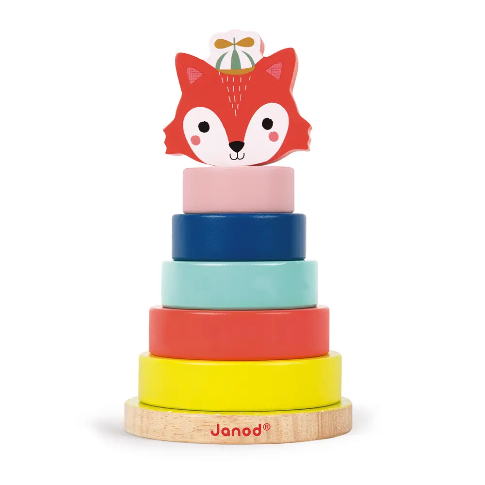 Baby Forest Fox Stacker Toy