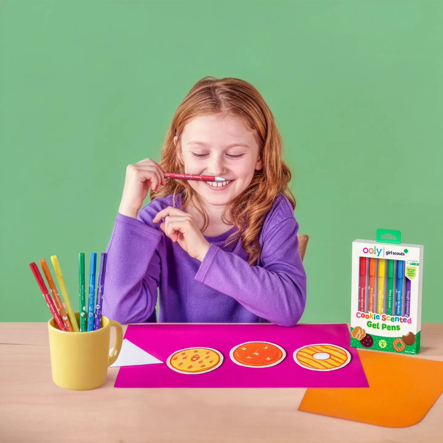 Girl Scout Cookie Scented Gel Pens