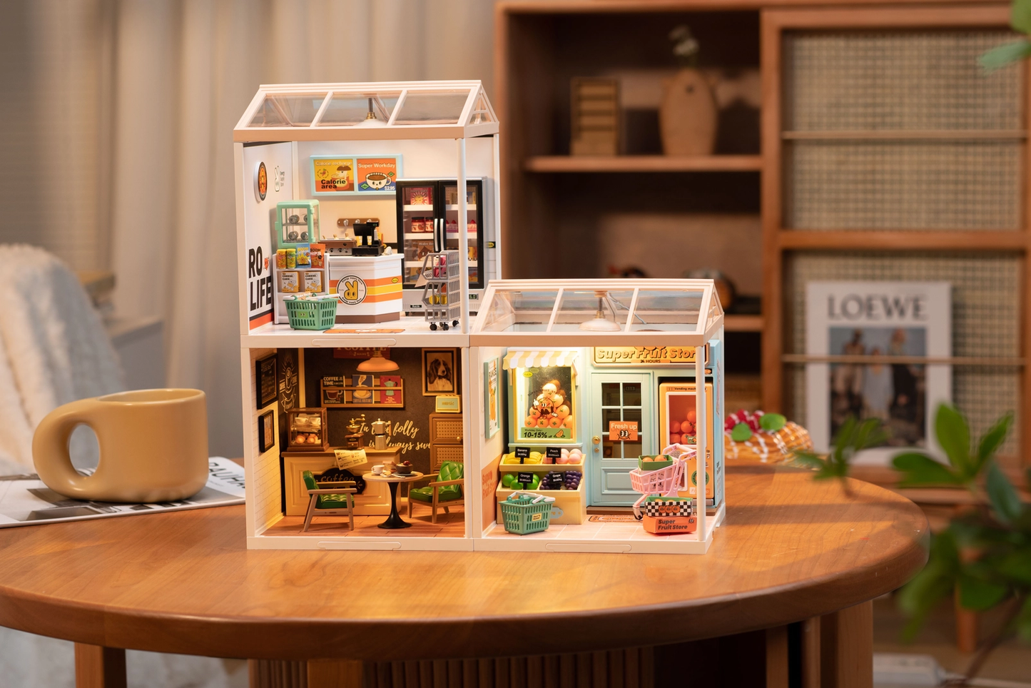 DIY Miniature House Kit: Roof