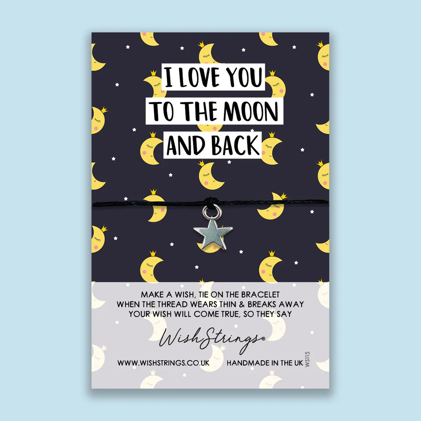 Love You to the Moon & Back WishString
