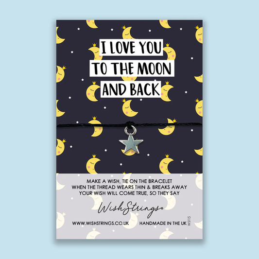 Love You to the Moon & Back WishString