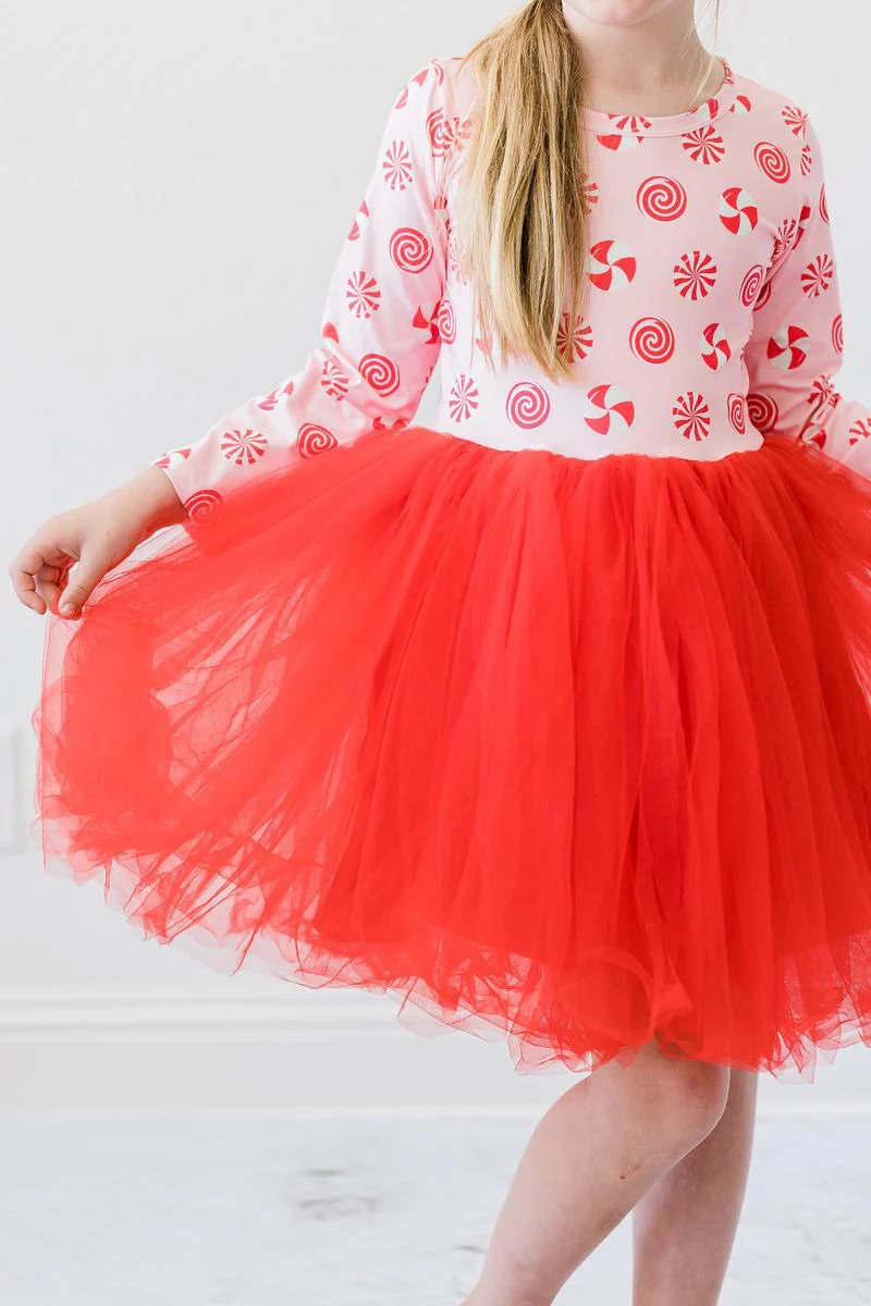Pink Peppermint Tutu Dress