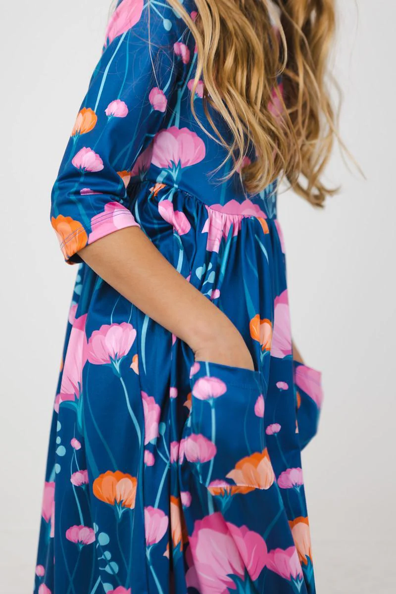 Girls Poppies Dress