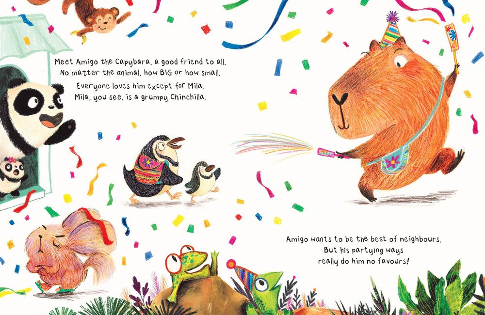 Amigo the Capybara Book