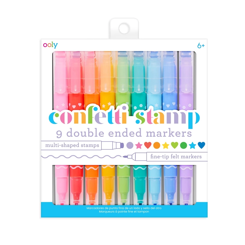 Confetti Stamp Double Markers