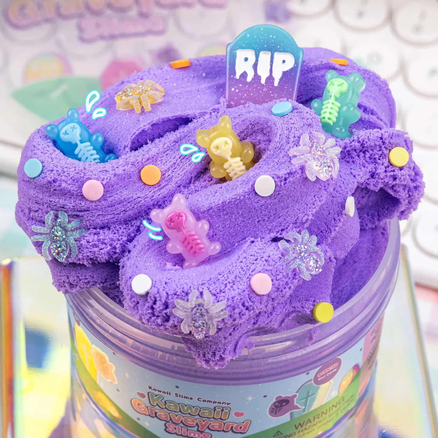Kawaii Graveyard Cloud Creme Slime