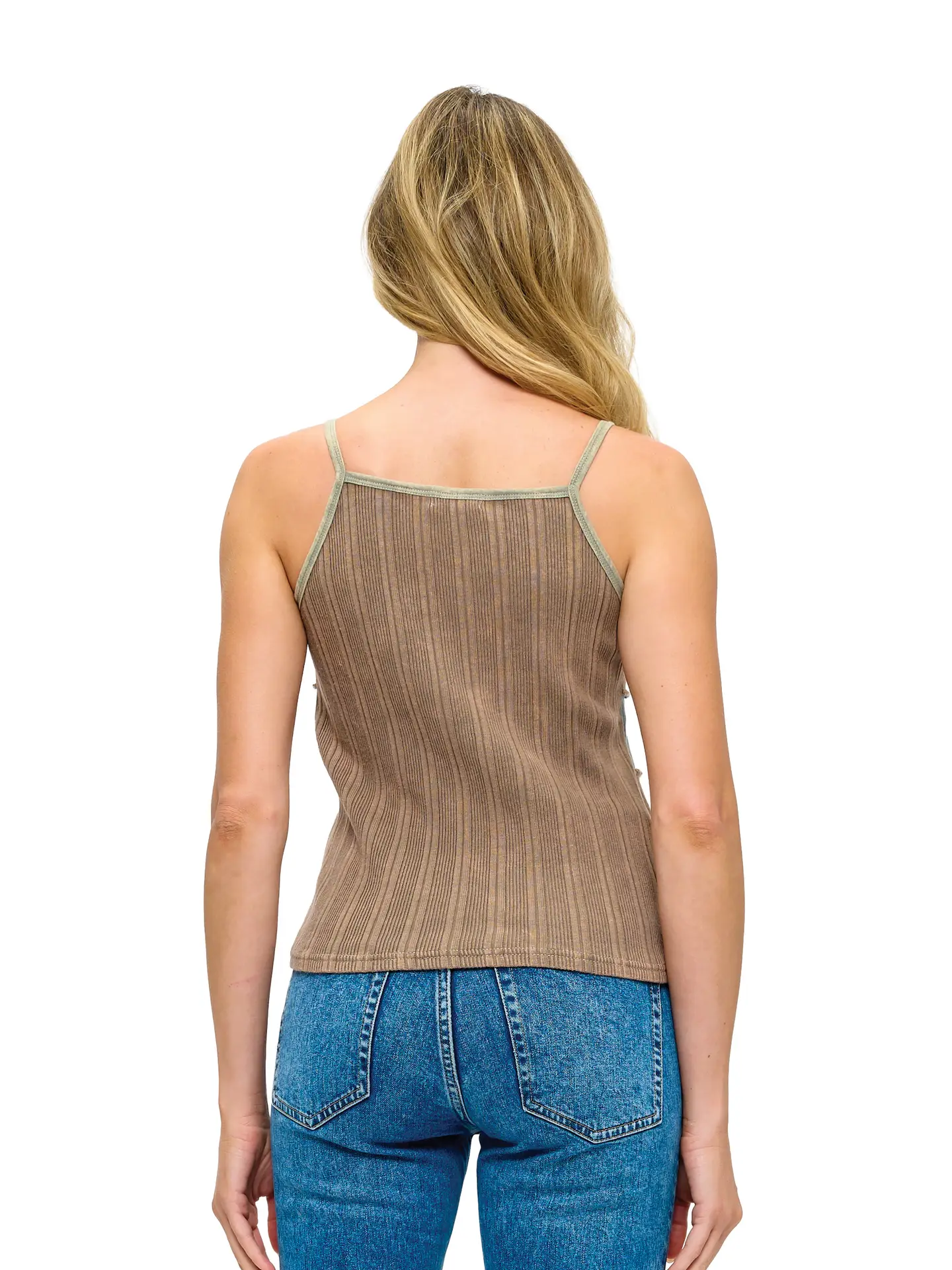 Art Painted Patchwork Tank Top
