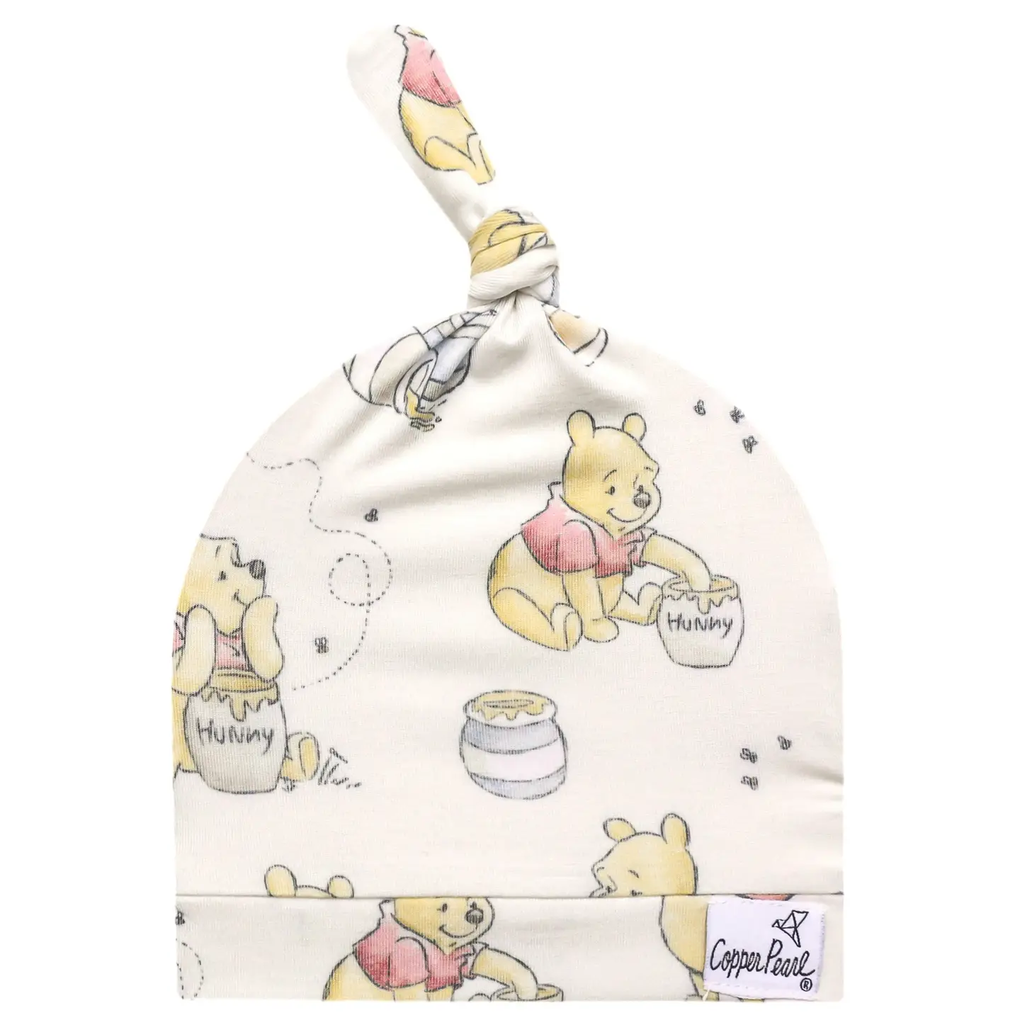 Top Knot Hat - Winnie the Pooh Hunny