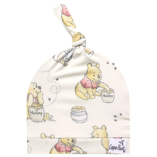 Top Knot Hat - Winnie the Pooh Hunny