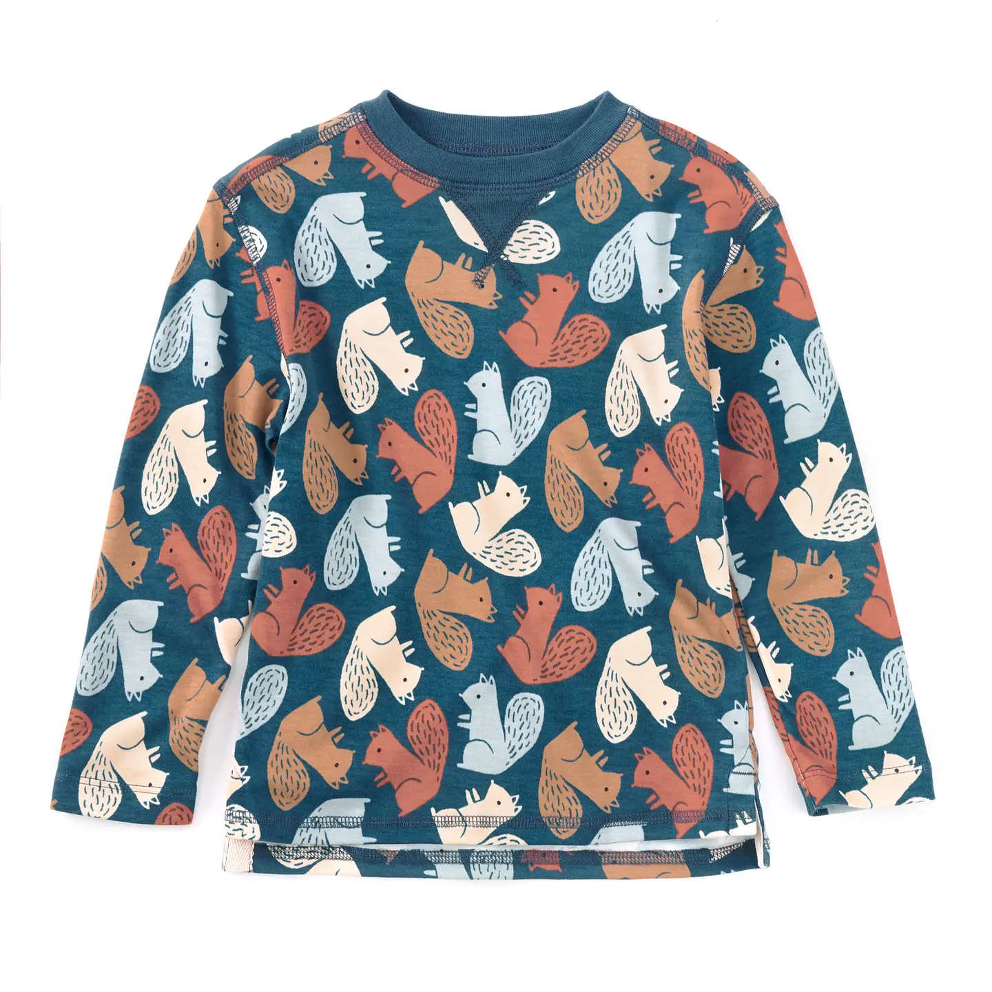 Kids Squirrel Scurry Bamboo Tee