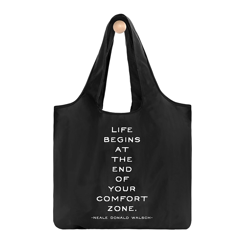 Fold Up Quote Bag - Comfort Zone