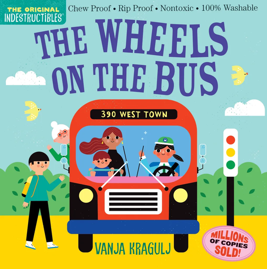 Indestructibles Book - Wheels On the Bus