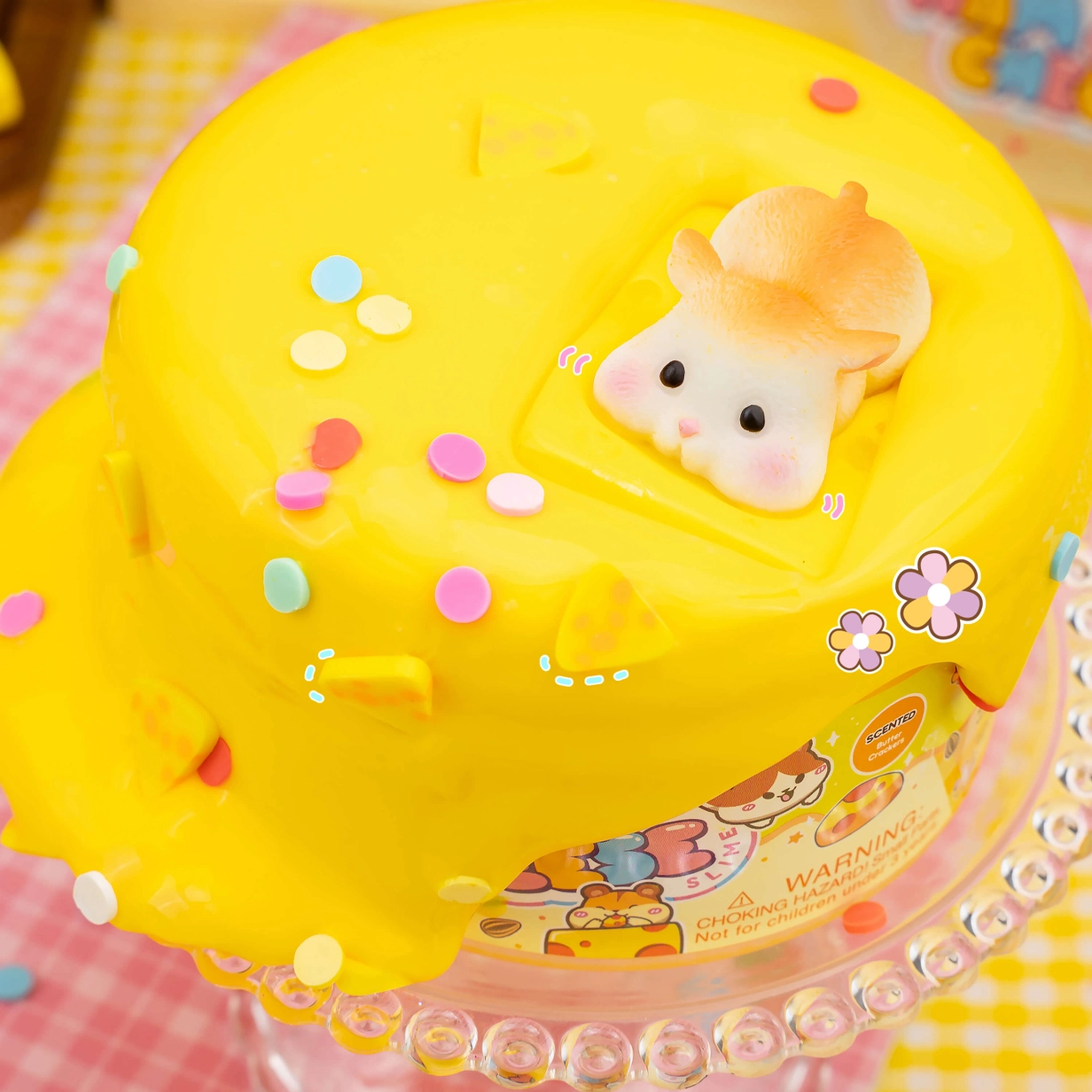 Ham & Cheese Glossy Slime