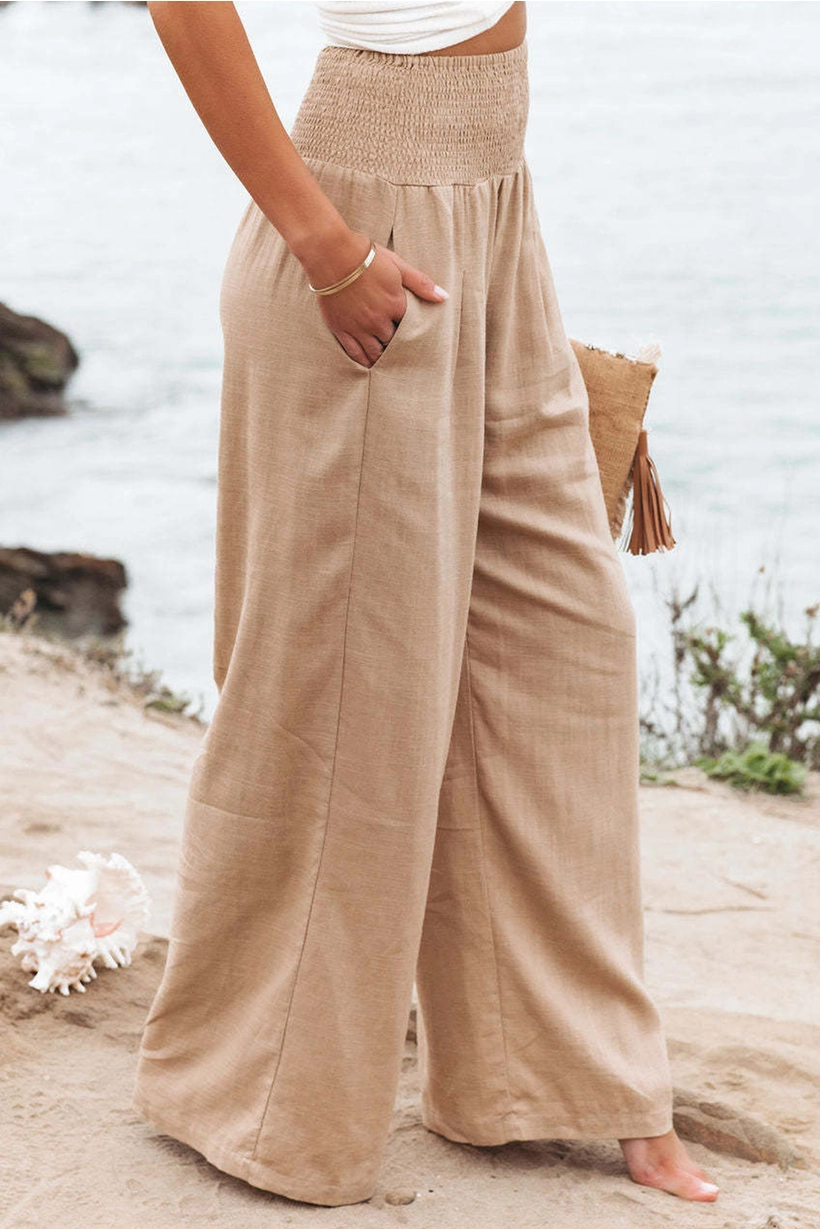 Loose High Waist Wide Pants