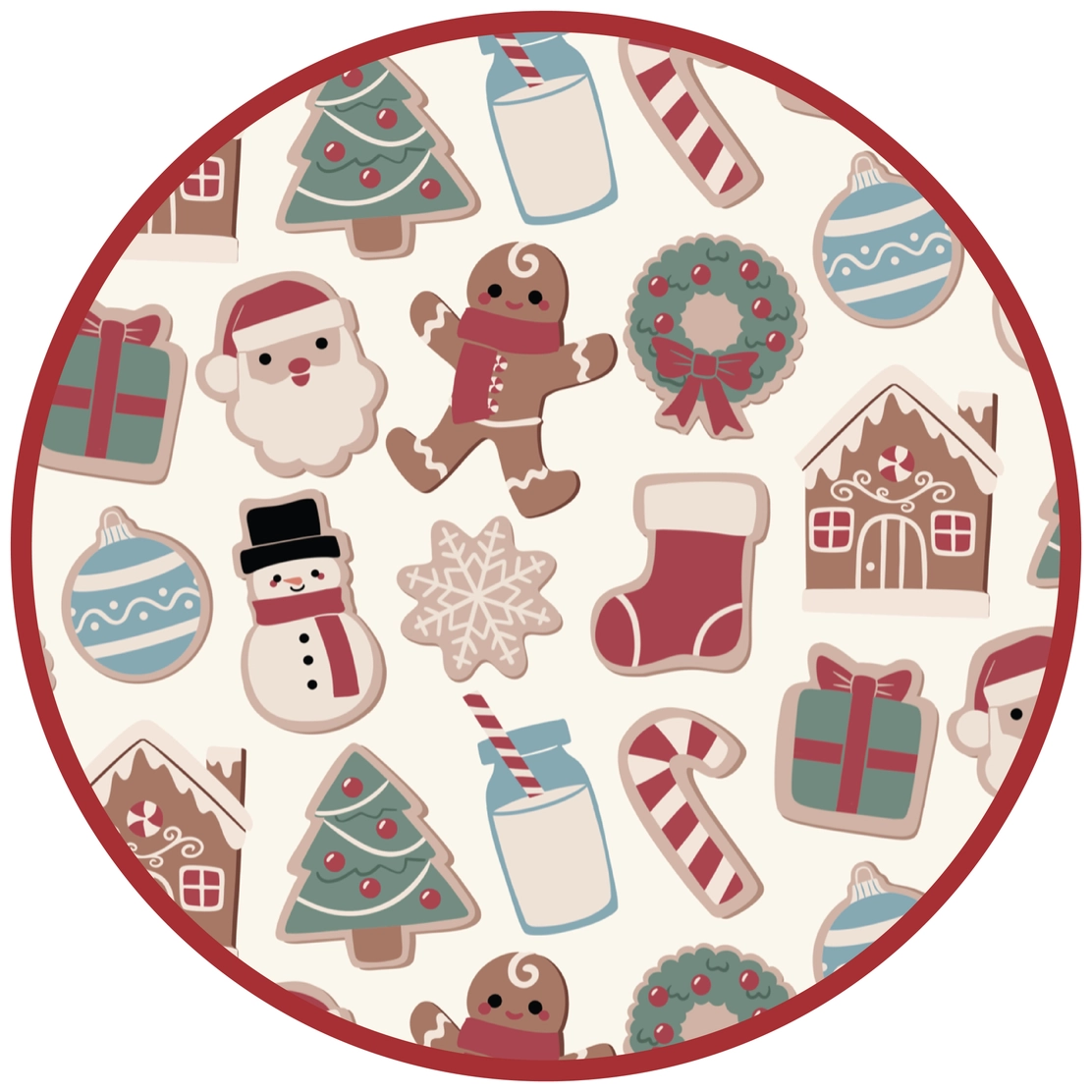 Holiday Milk & Cookies Bamboo Kids Pajamas