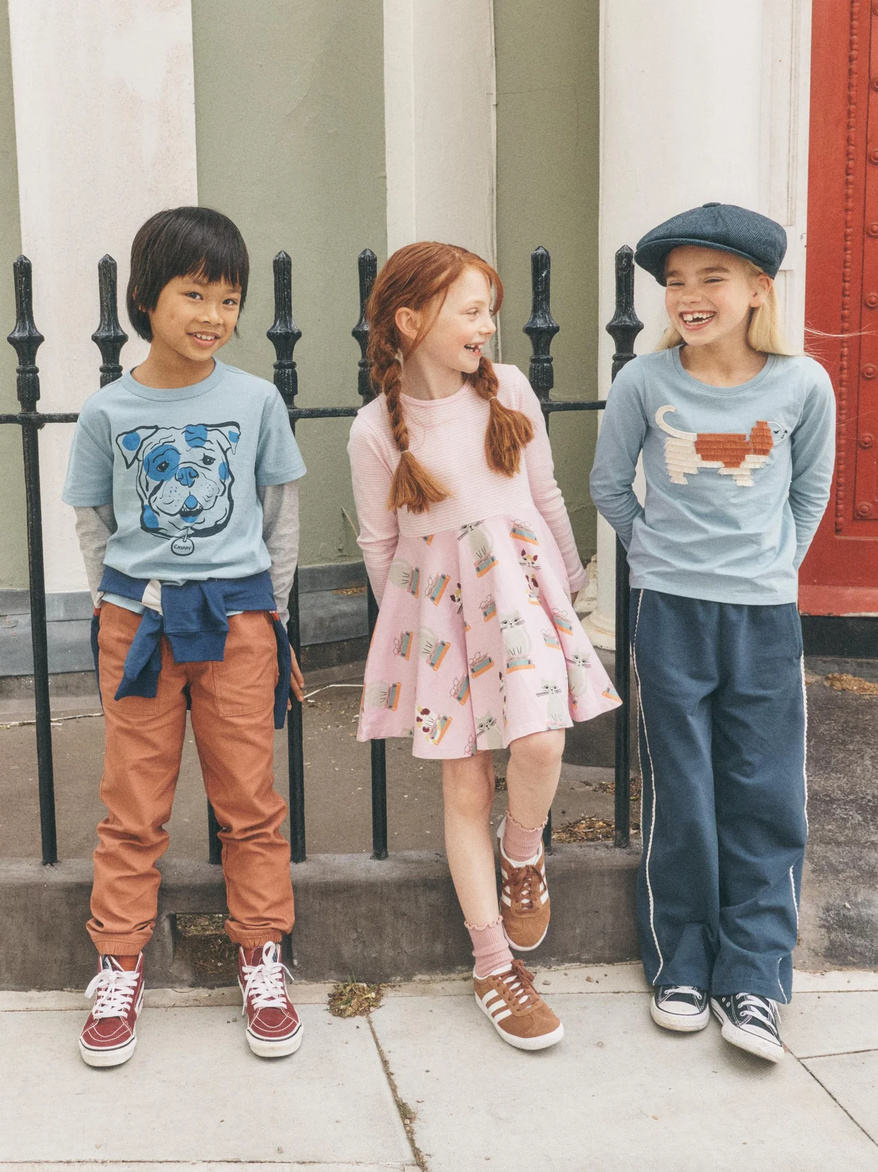 Girls Bookshop Cat Twirl Dress