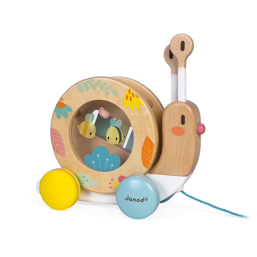Pull Along Snail Toy