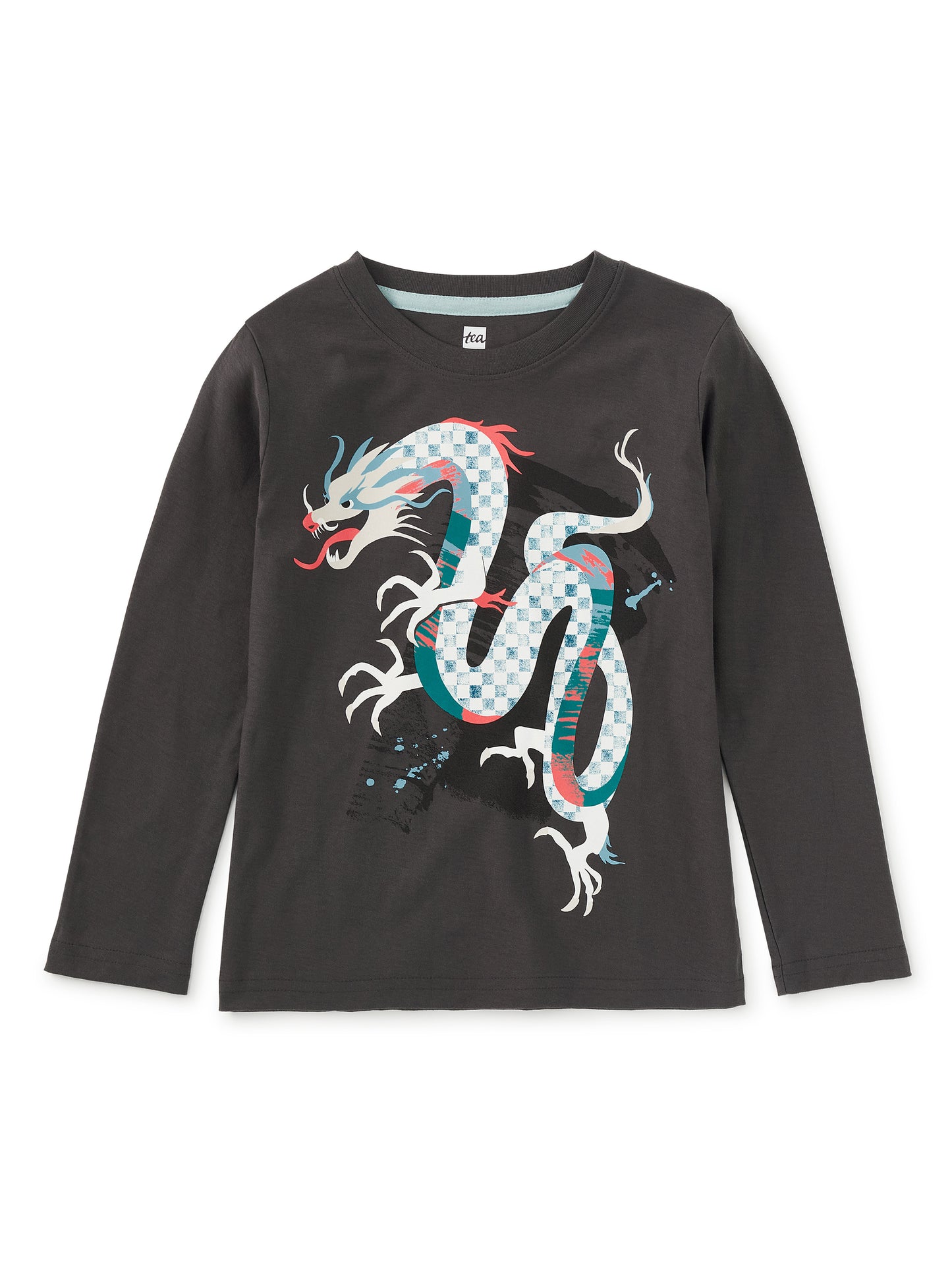 Kids Dragon Long Sleeve Graphic Tee