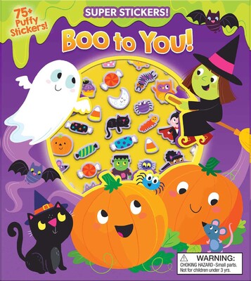 Boo To You Sticker Book