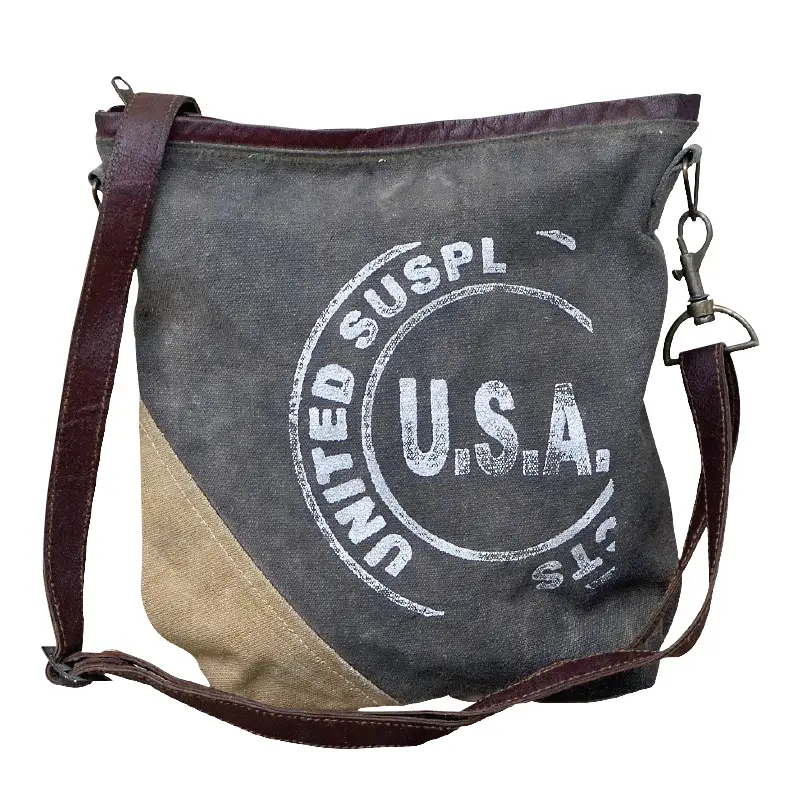 USA Vintage Passport Bag