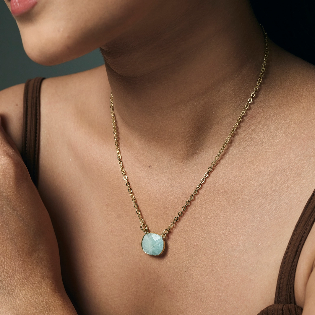 Natural Amazonite Necklace