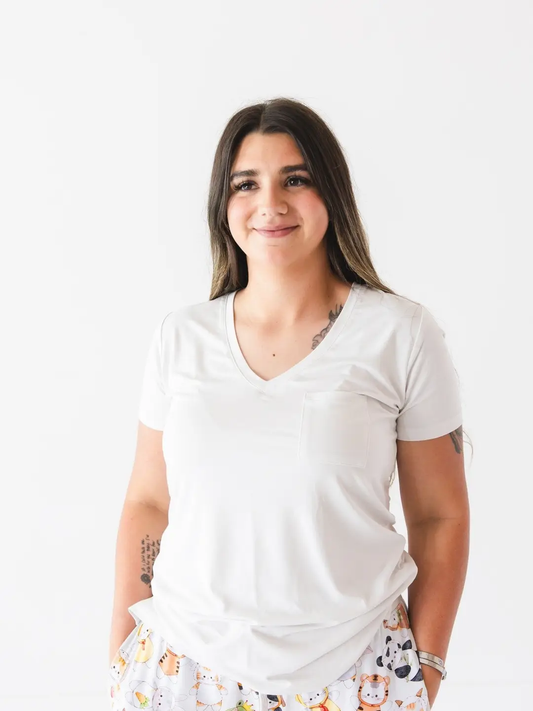 Women's Short Sleeve Bamboo Top