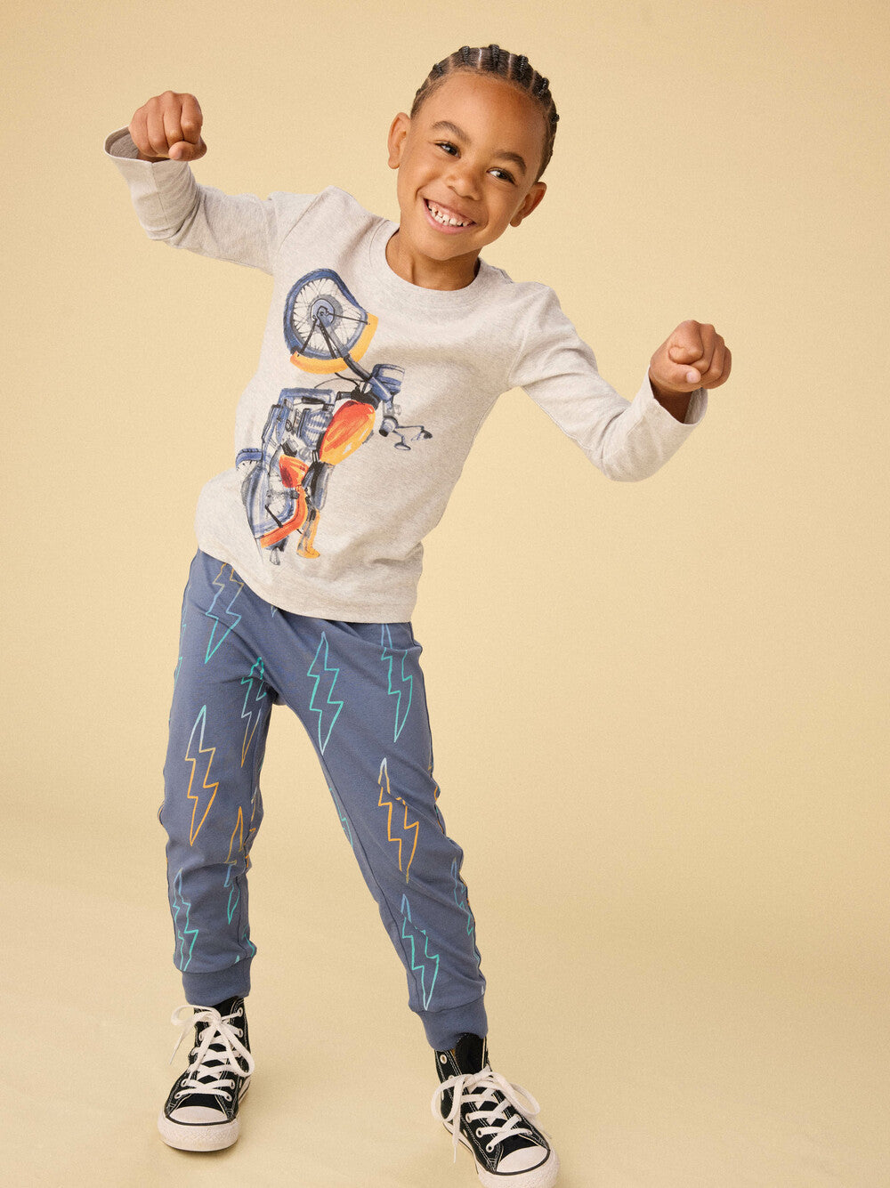 Kids Motor Bike Graphic Tee