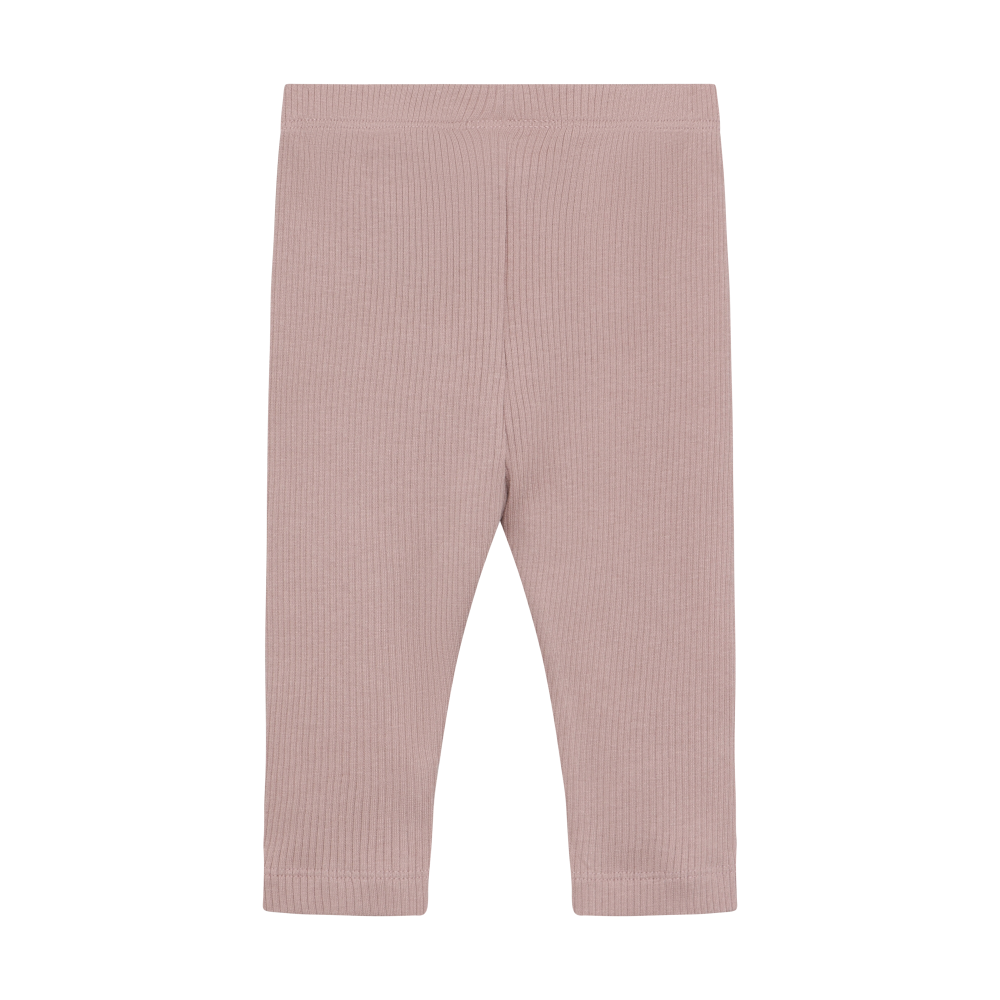 Baby Girl Ribbed Leggings