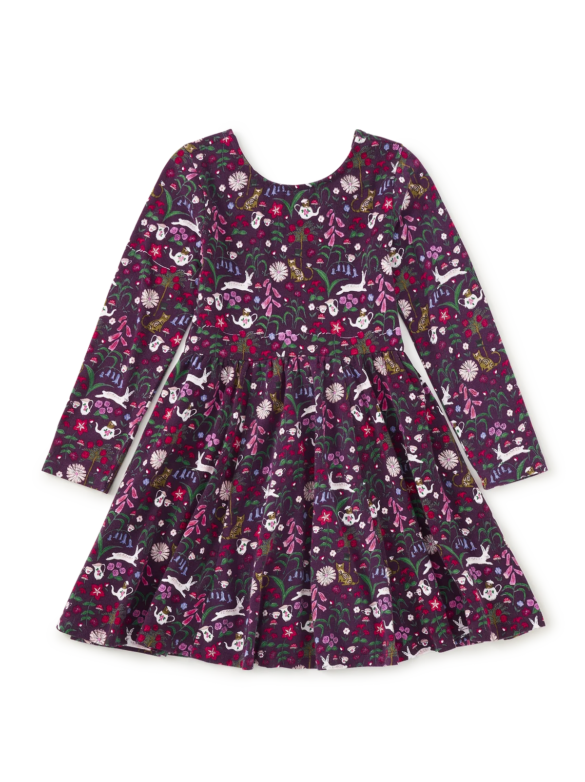 Girls Tea Party Floral Ballet Dress