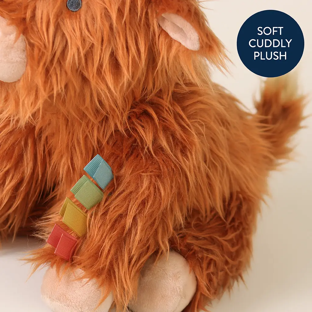 Highland Cow Sweetie Snuggles Plush