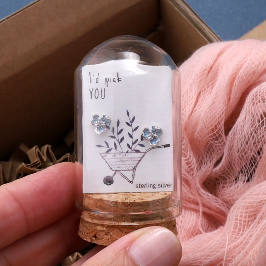 I'd Pick You Flower Earrings