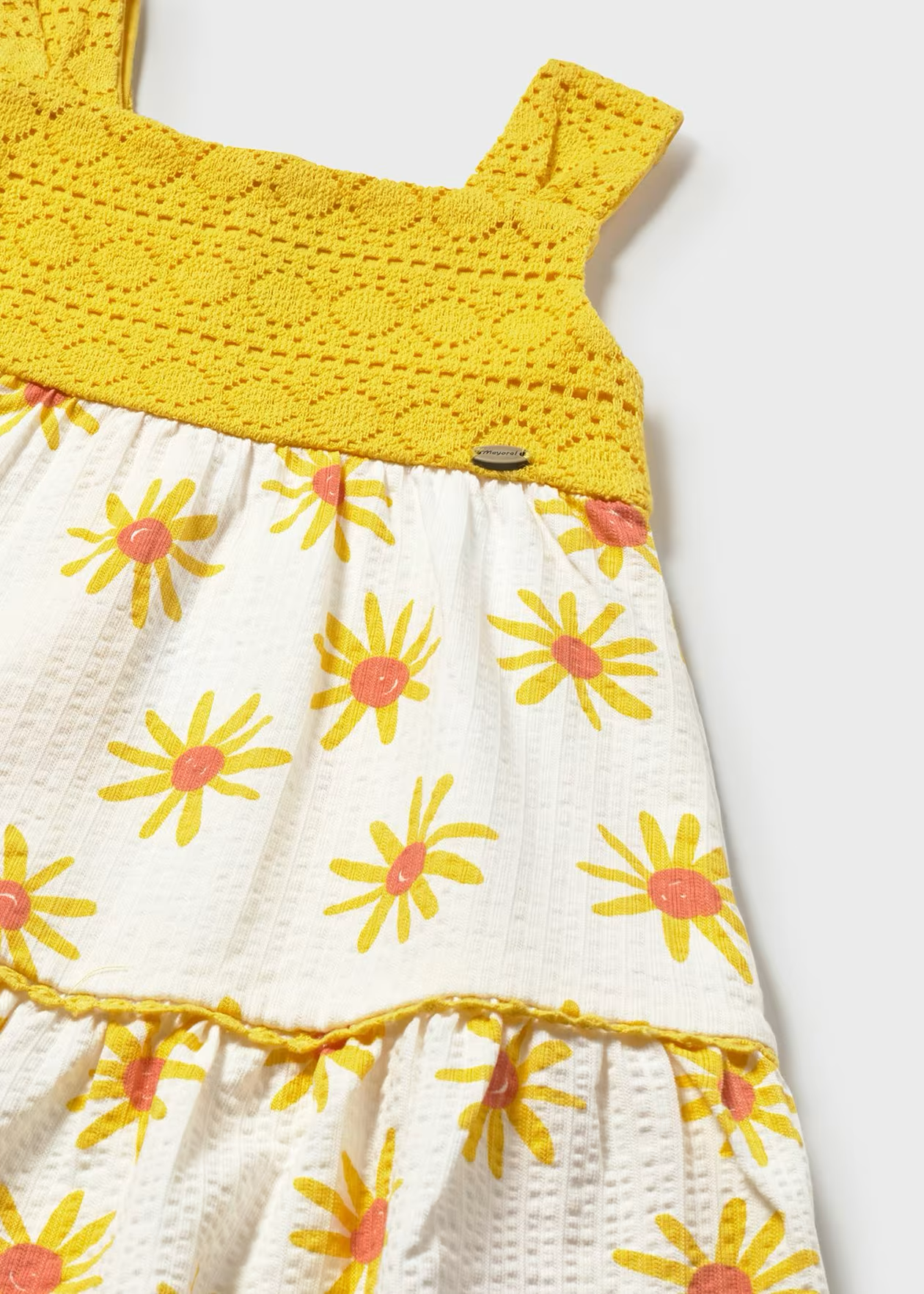 Baby Yellow Flower Dress