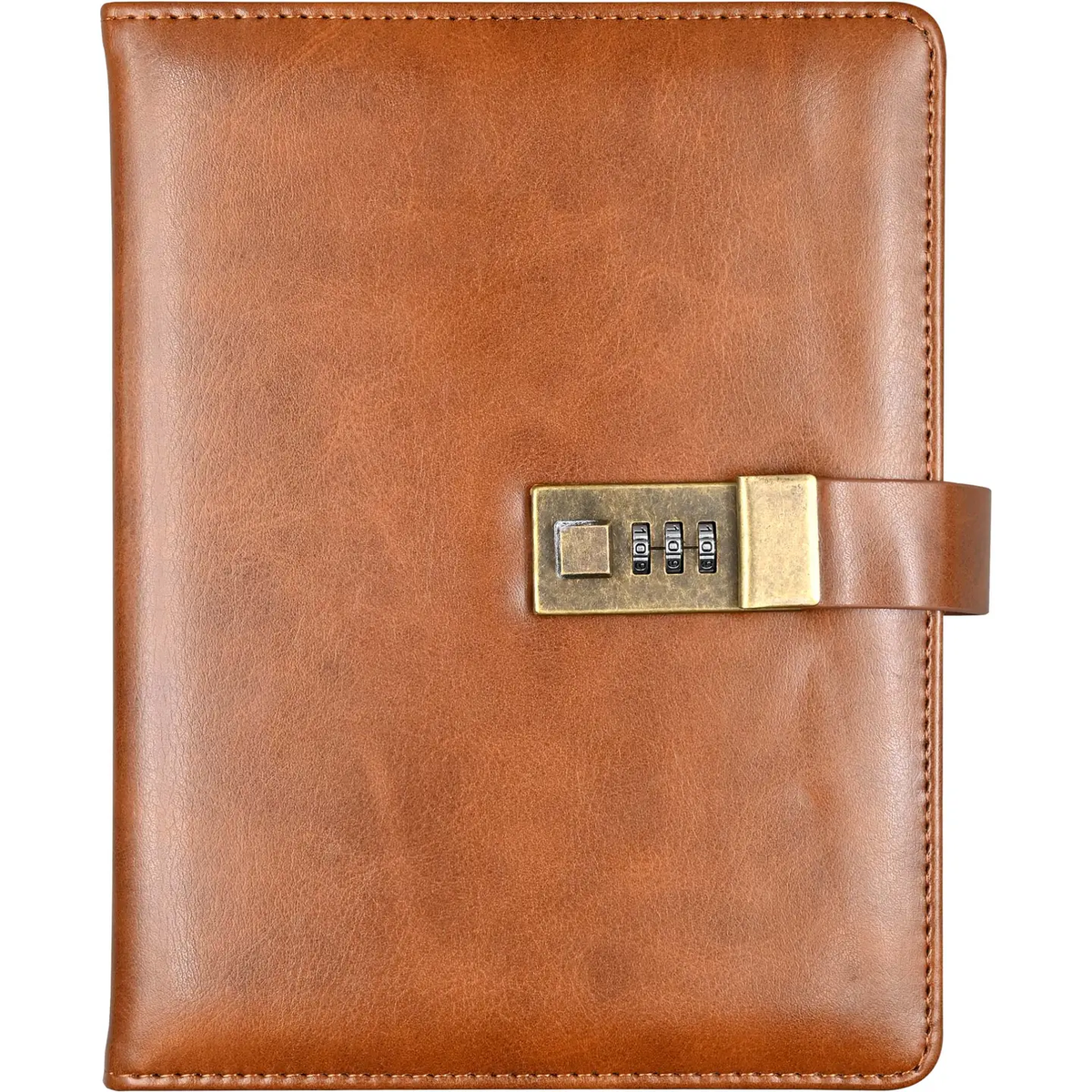 Brown Artisan Locking Journal