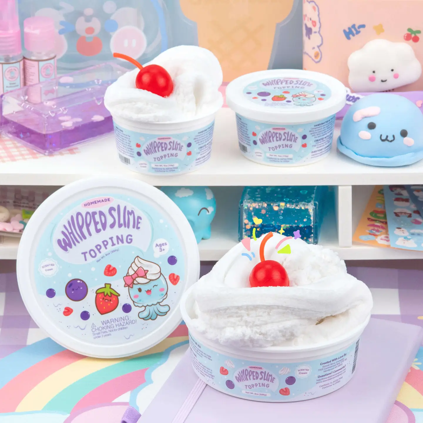 Cool & Slimey Whipped Topping Slime