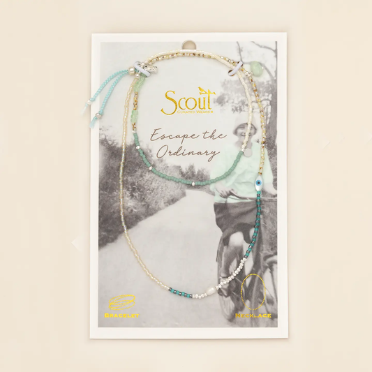 Amazonite Necklace/Bracelet - Escape the Ordinary