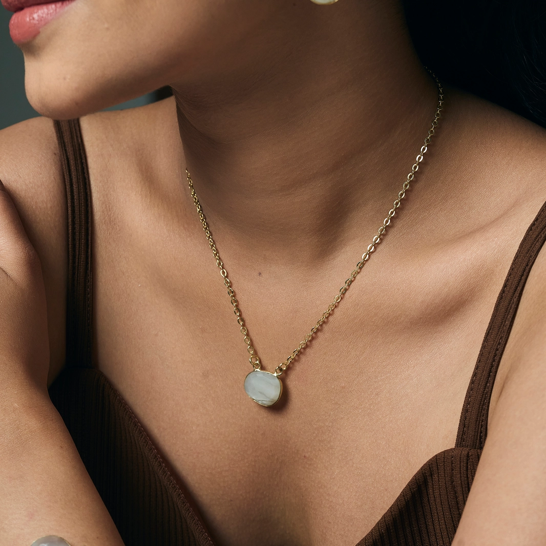 Natural Moonstone Necklace