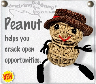 Peanut String Doll Keychain