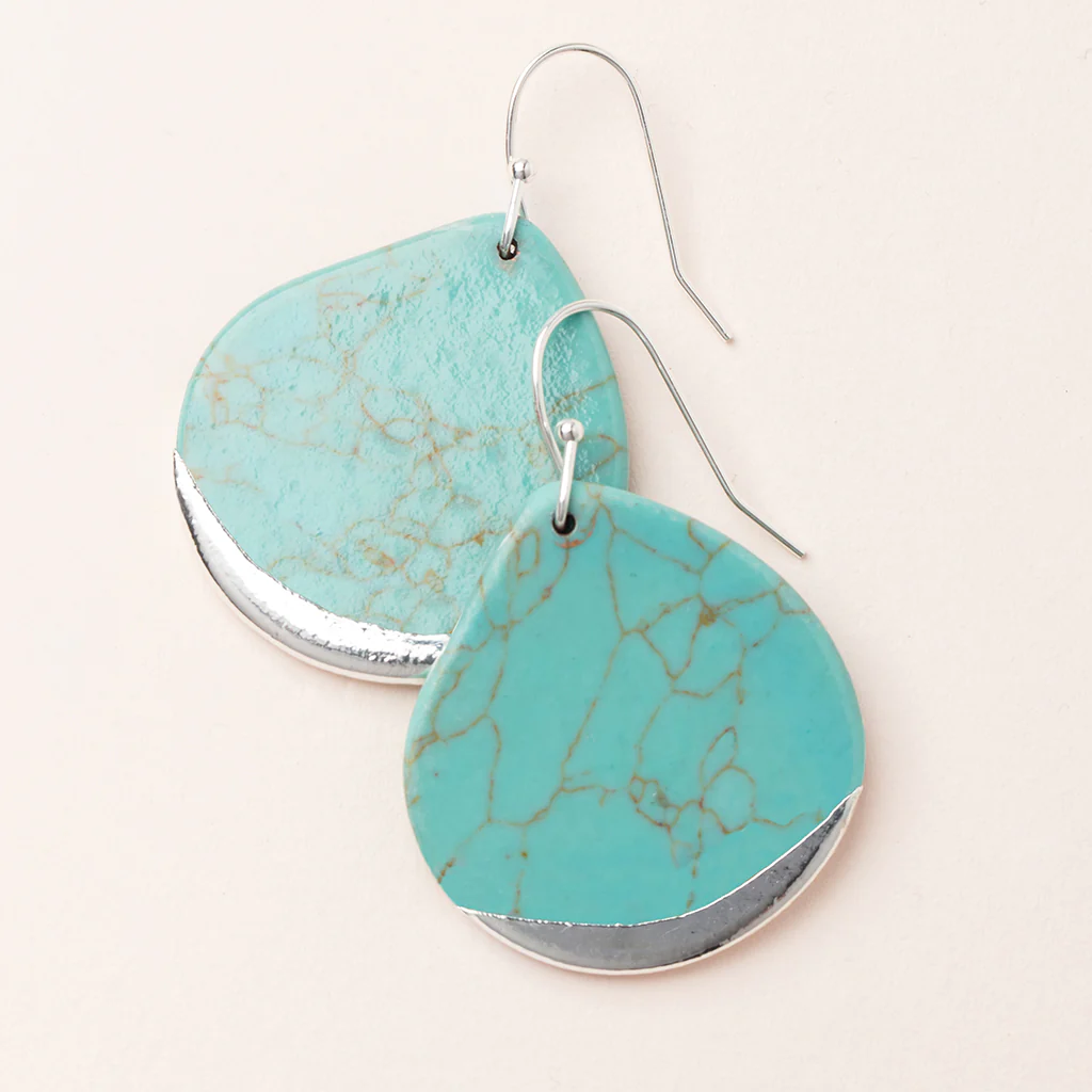 Stone Dipped Earrings