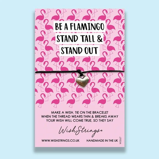 Be A Flamingo WishString